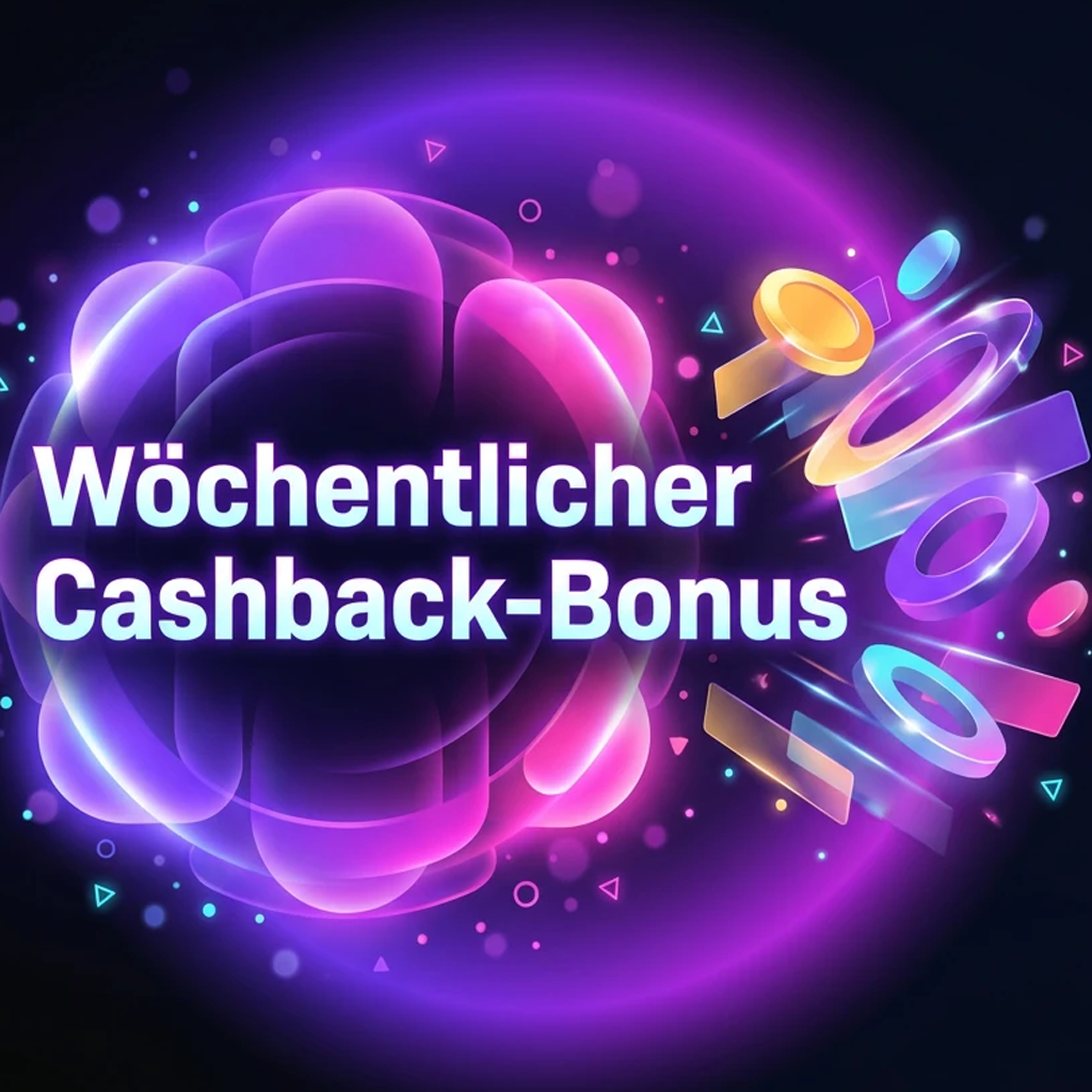 Wöchentlicher Cashback-Bonus